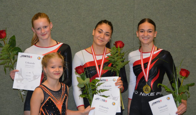 Emma, Maja, Rinad und Jana