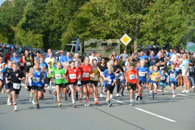 Start 1,5 km Schülerlauf